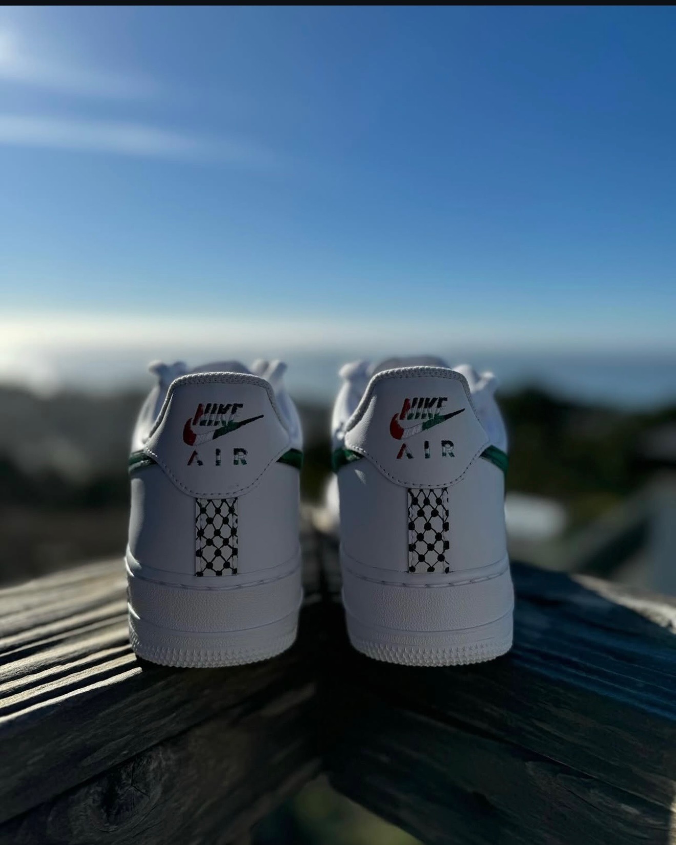 Palestine Heel Kuffiyeh AF1 thumbnail 2